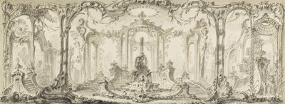 Design for an Ornamental Decoration by Jacques de Lajoüe